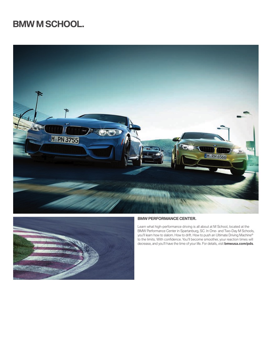 2015 BMW M3 Brochure Page 29